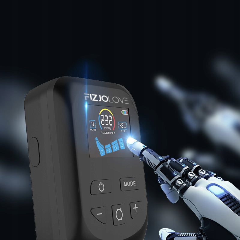 Limfodrenažinis kojų masažuoklis FIZJOLOVE 9490Pro Premium su 5 programomis ir 4 oro kameromis