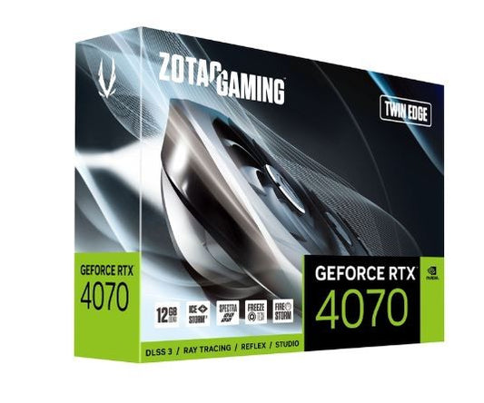 Vaizdo plokštė ZOTAC RTX 4070 Twin Edge 12 GB