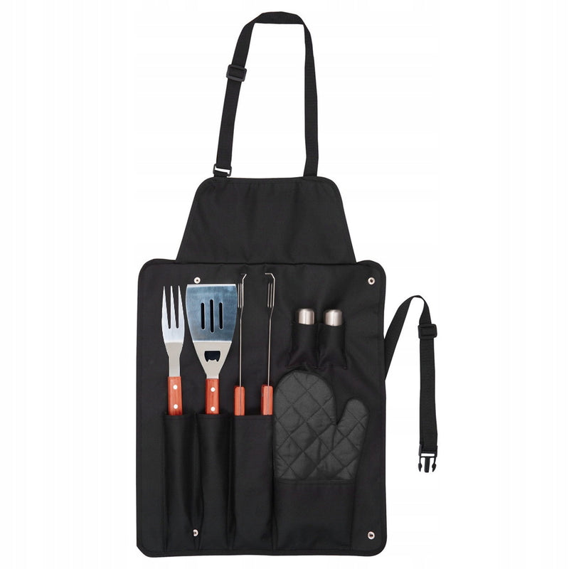 Grilio įrankių rinkinys „GrillGear“, 7 dalys