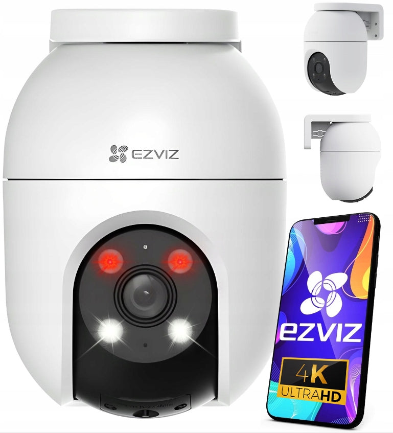 EZVIZ C8C 4K Sukiojama Lauko WiFi Kamera su AI funkcijomis