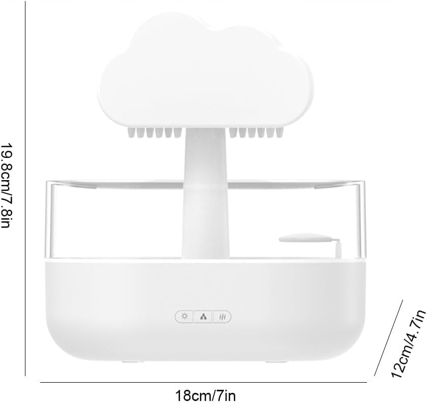 Oro drėkintuvas RAIN CLOUD 200 ml aromaterapijos difuzorius