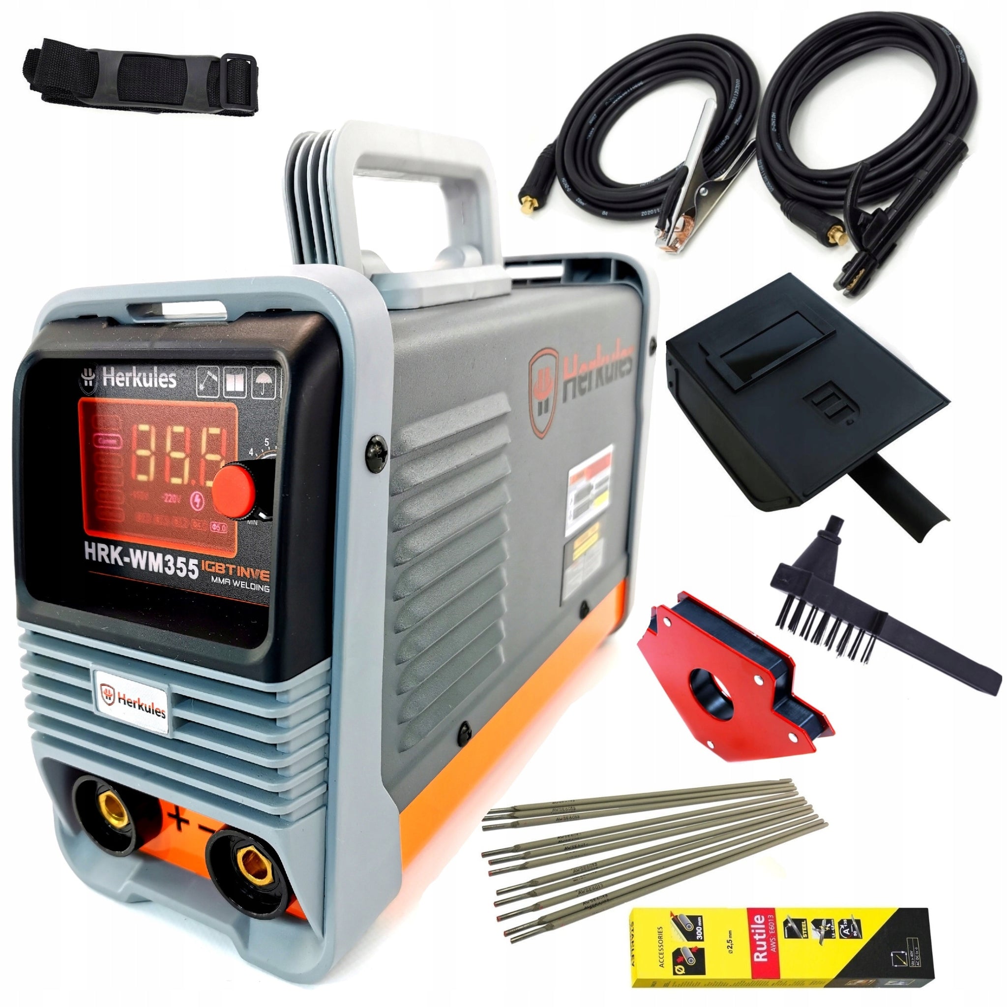 Inverterinis suvirinimo aparatas HERKULES SYNERGY HRK-WM355 20–355A MMA / TIG