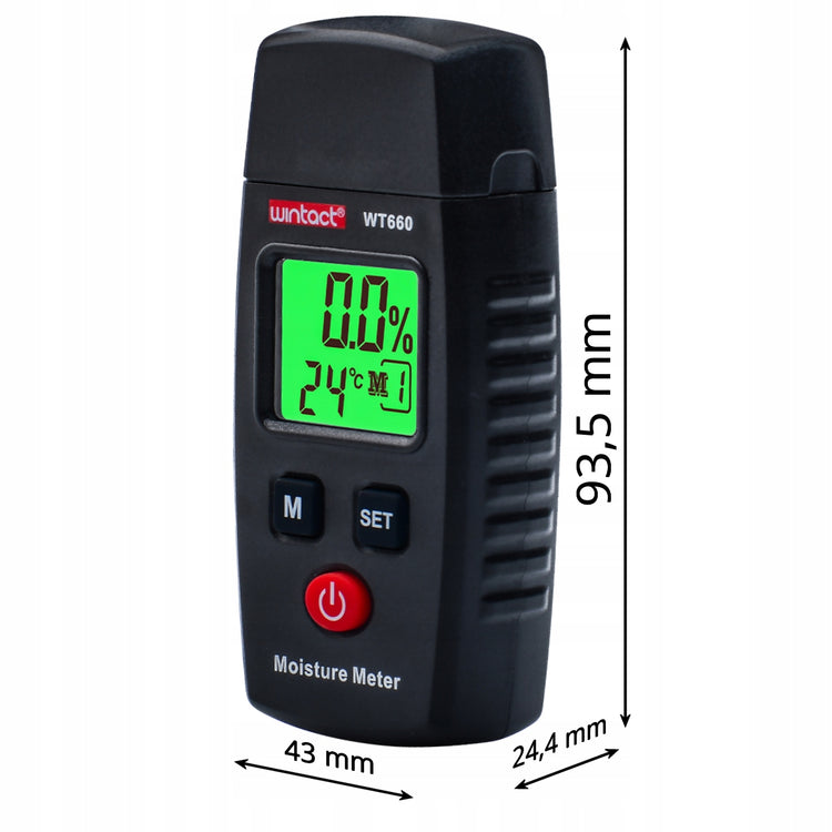 Drėgmės matuoklis „Wintact WT660“
