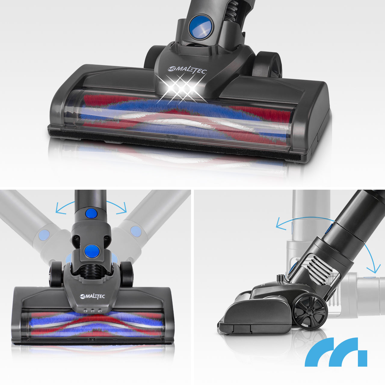 Rankinis cikloninis dulkių siurblys MalTec TURBOCYCLONE 3000 SUPER POWER