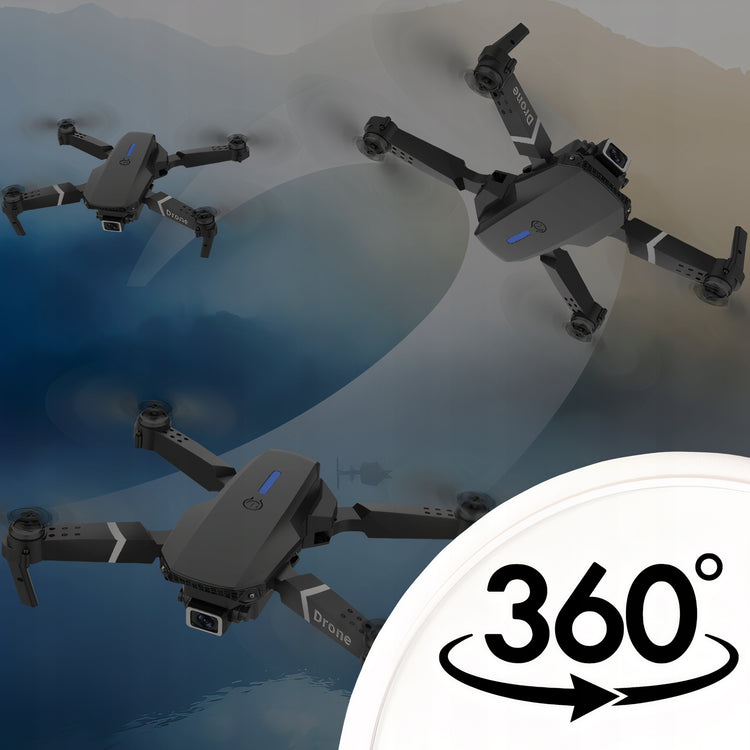 Dronas „E95 Pro“ su 2 Wi-Fi kameromis
