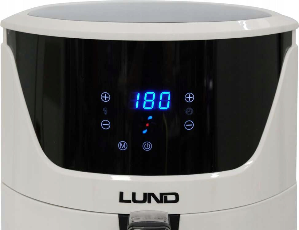 LUND 67575 karšto oro gruzdintuvė 3,7 L, 1400 W su LCD ekranu