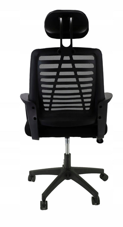 Besisukanti ergonominė biuro kėdė Micro Grid Ergonomic Black