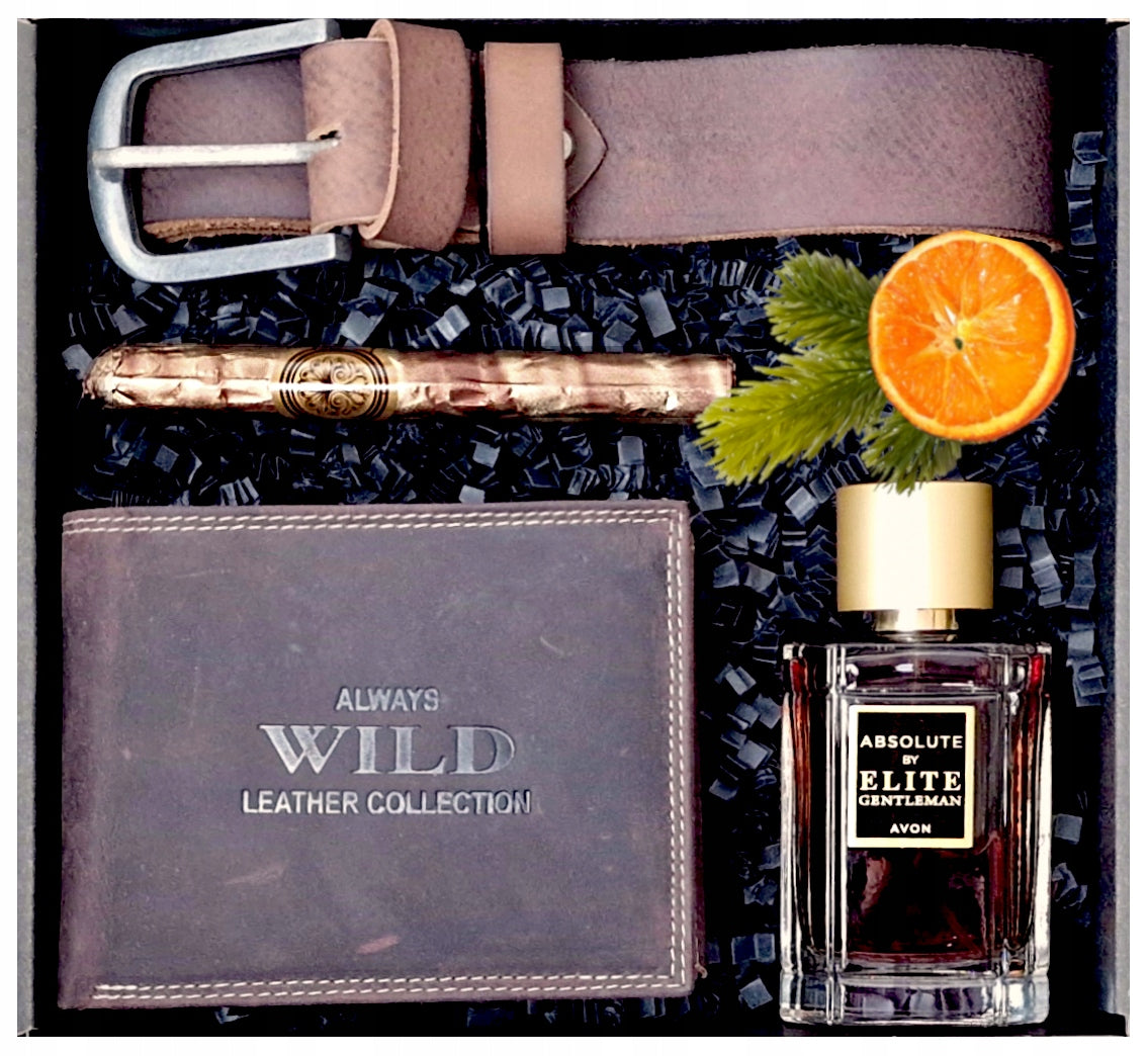 Kalėdinė dovana vyrui – Santa Claus dovanų rinkinys „Elite Gentleman“