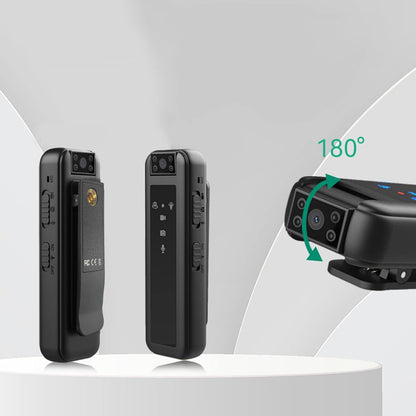 Slapta kamera su garso įrašymu – 1080P HD, 180° pasukama, 64GB atmintis
