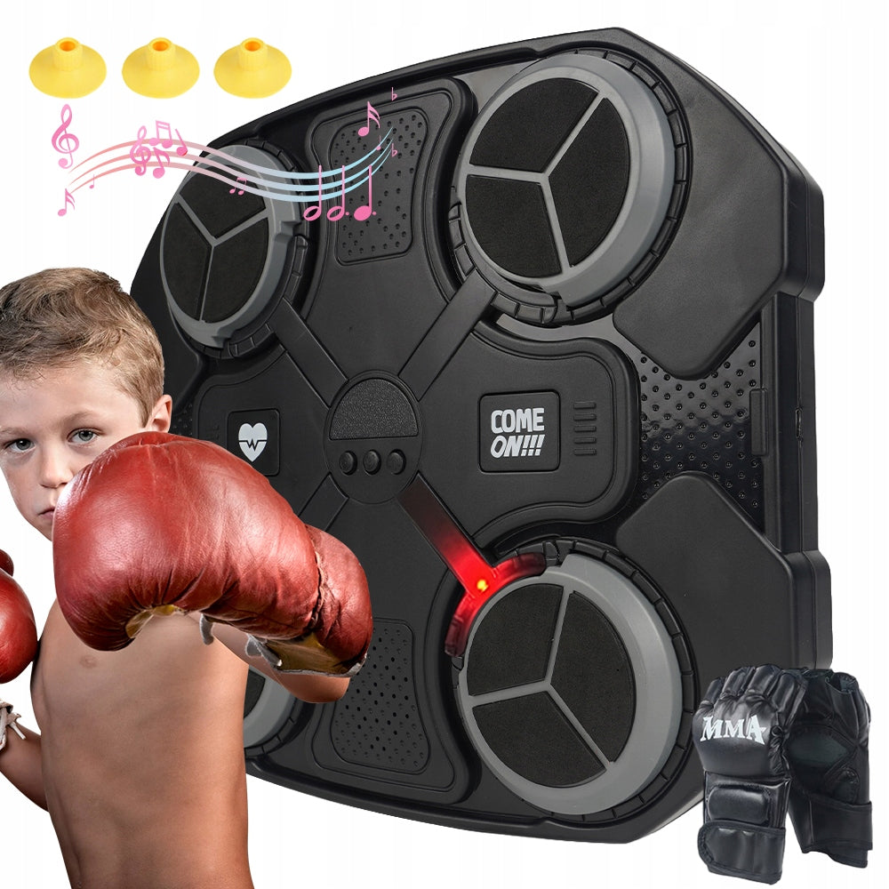 Bluetooth bokso treniruoklis su pirštinėmis ir greičio reguliavimu vaikams