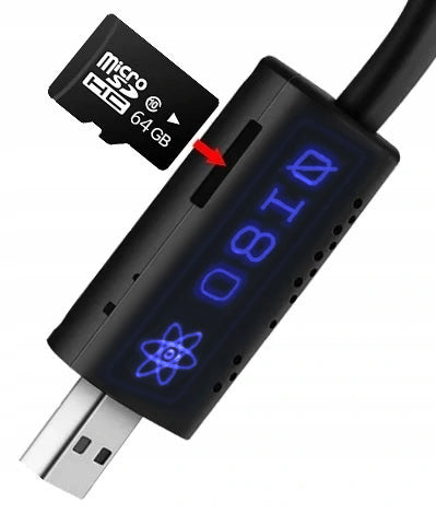 WiFi Slapta Kamera draVires IP Mini USB + Lipdukas