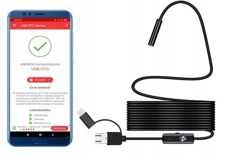 Endoskopinė USB kamera, 5 m