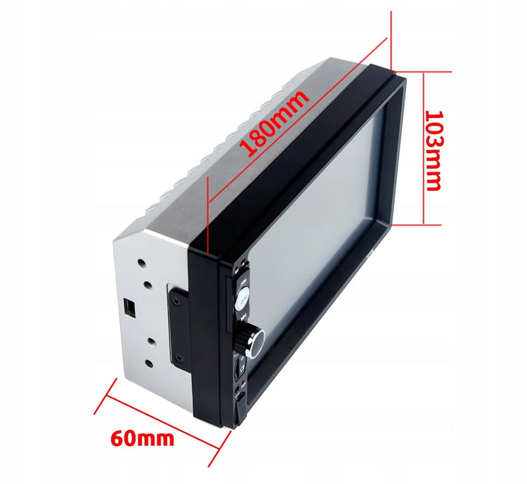 Automobilio multimedija „NCS RS-303“, 2-DIN