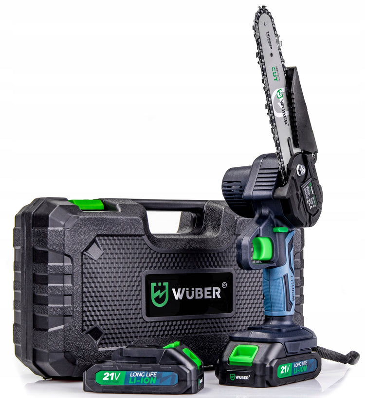 Akumuliatorinis šakų pjūklas „Wuber WR-CCS-21V“ – nuotrauka 2