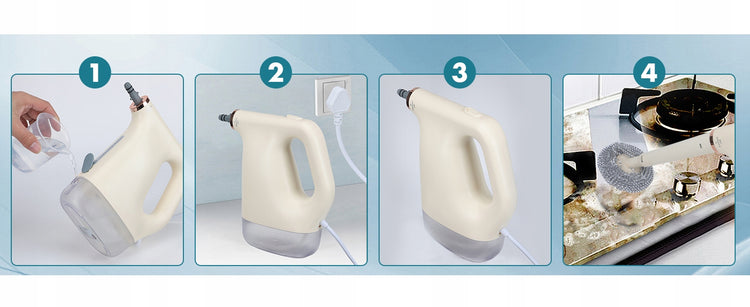 Rankinis garinis valytuvas, 1200 W, 450 ml