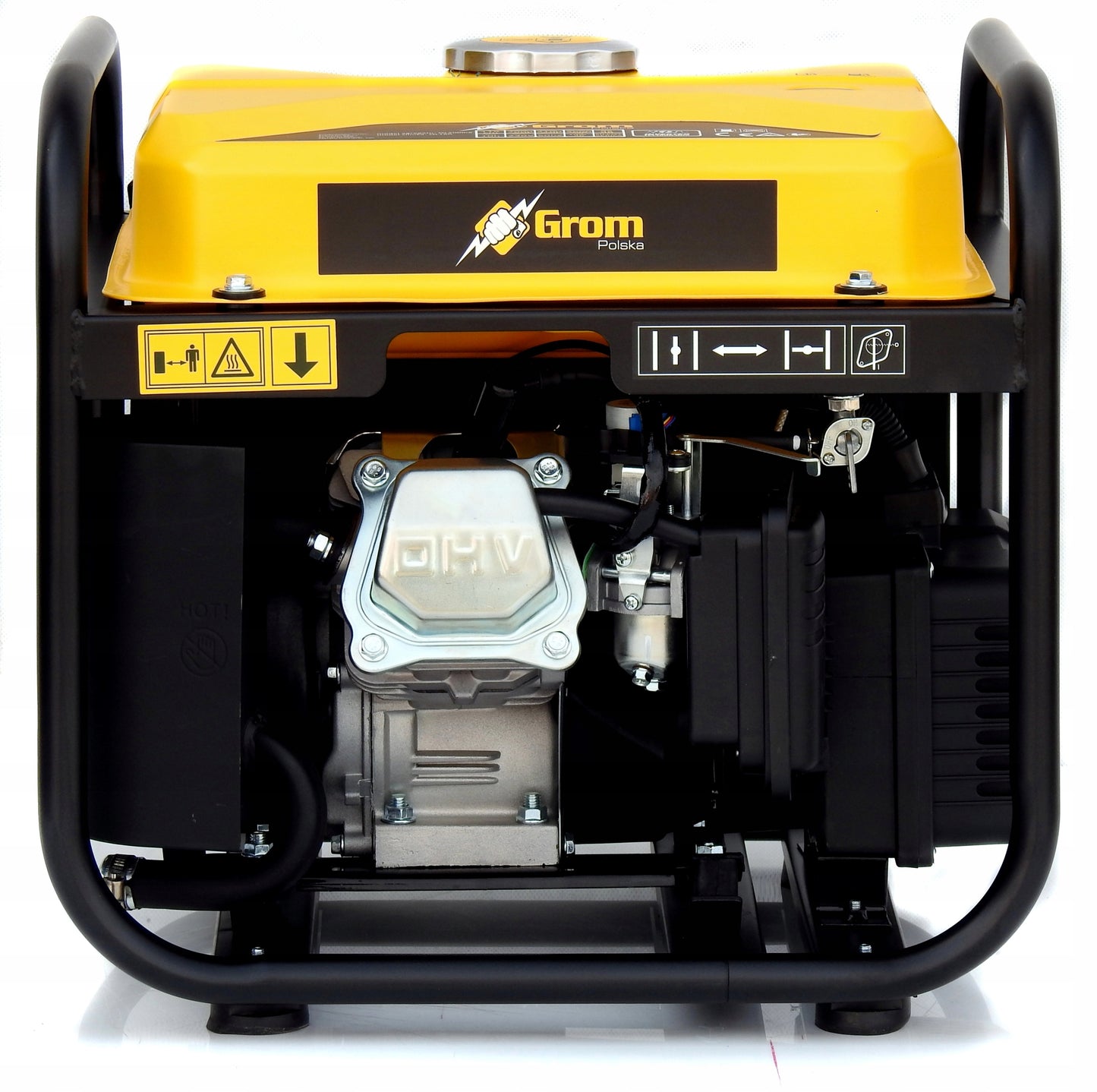 Inverterinis benzininis elektros generatorius 2100 W GROM Polska A17