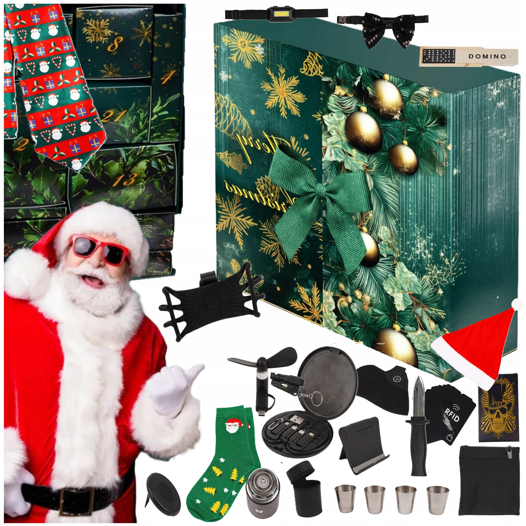 Advento kalendorius vyrams 2025 – 24 praktiškos staigmenos kiekvienai dienai iki Kalėdų