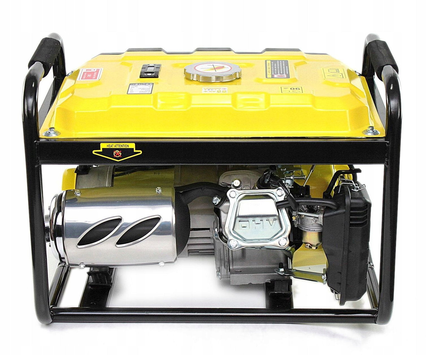 Benzininis elektros generatorius 3500 W, 230 V, 7 AG, AVR, LCD ekranas Kraft&Dele KD148