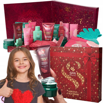 Advento kalendorius su kosmetika paauglėms – BEAUTY 2025 (XXXL rinkinys, 24 vnt.)
