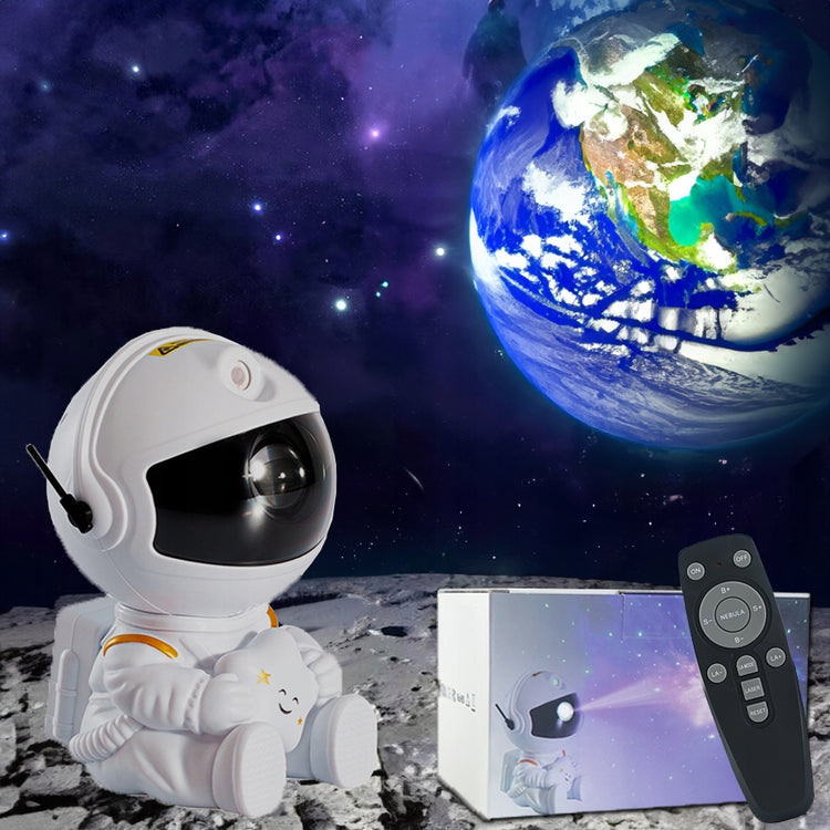 Žvaigždžių projektorius „Astronautas“ su pultu – nuotrauka 11