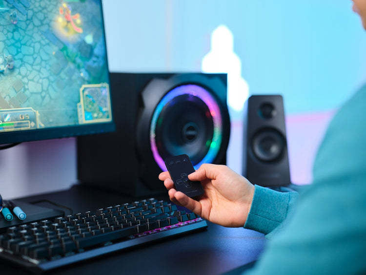 Kompiuterio kolonėlės „Trust GXT629 Titanium RGB“