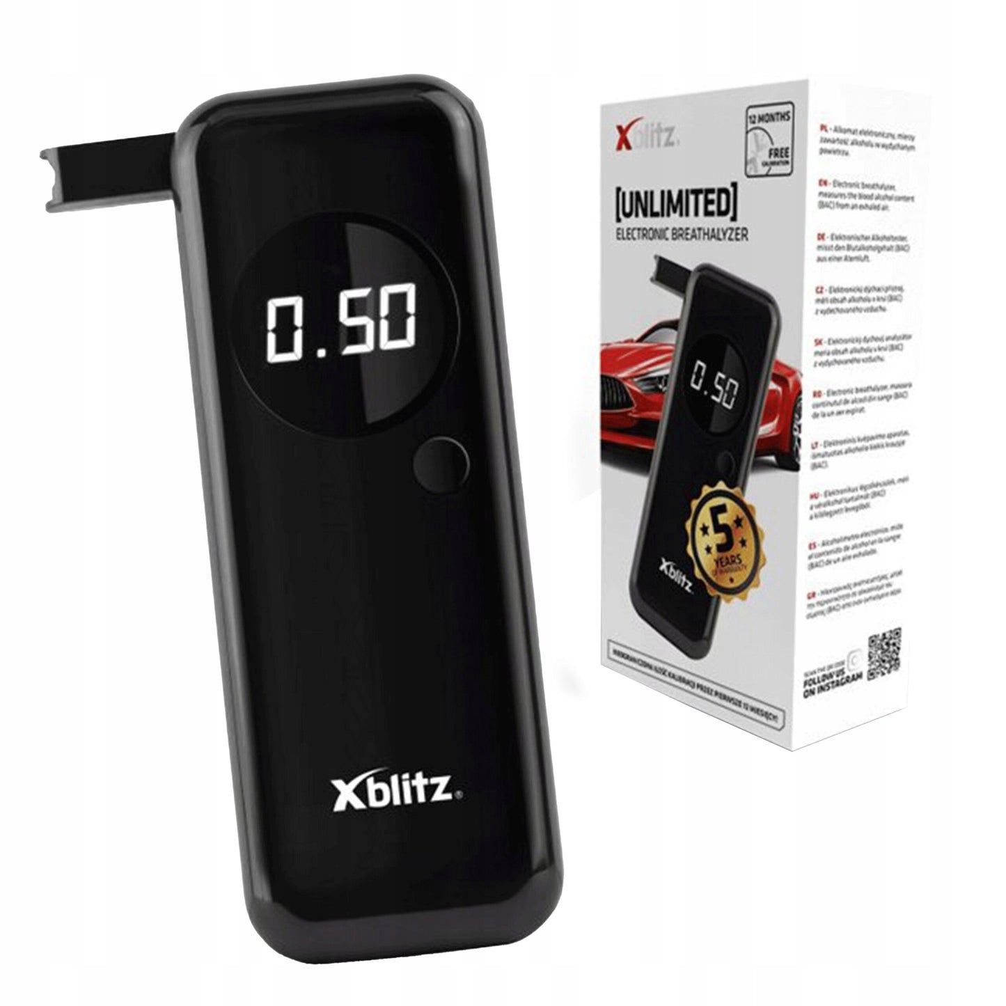 Alkotesteris Xblitz Unlimited