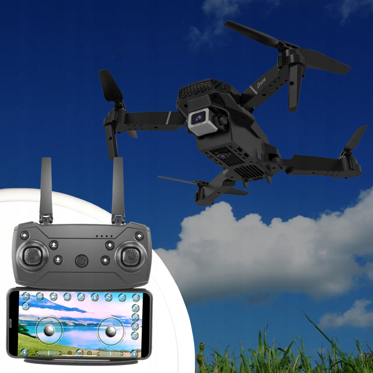 Dronas „E95 Pro“ su 2 Wi-Fi kameromis