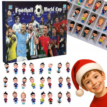 Advento kalendorius su futbolininkų figūrėlėmis – 24 dienos staigmenų