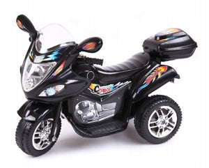 Elektrinis Vaikiškas Motociklas CYBER BLACK JOY4KiDS