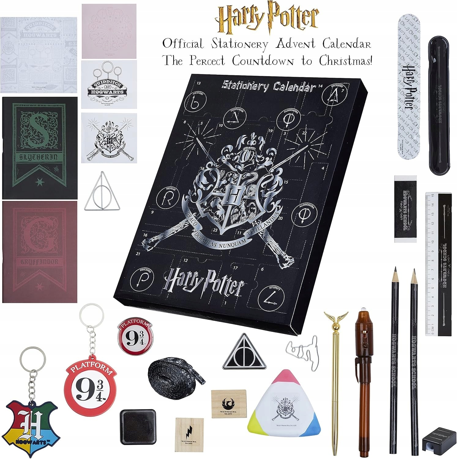 Advento kalendorius „Harry Potter Hogwarts“ 2025 – 24 stebuklingos staigmenos
