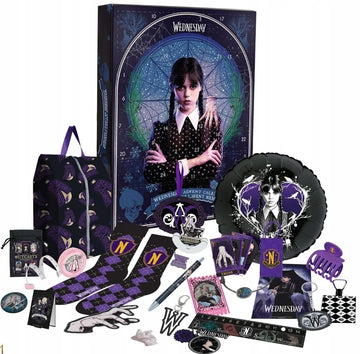 Advento kalendorius Wednesday Addams 2025 –  24 staigmenomis