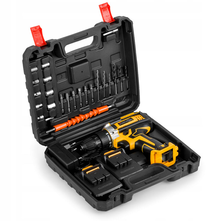 Gręžtuvas-suktuvas „Leo Tools“, 24 V, 2 akum. – nuotrauka 8