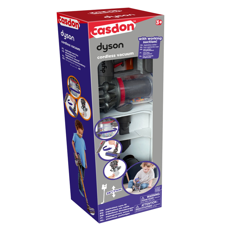 Žaislinis belaidis dulkių siurblys „Dyson“