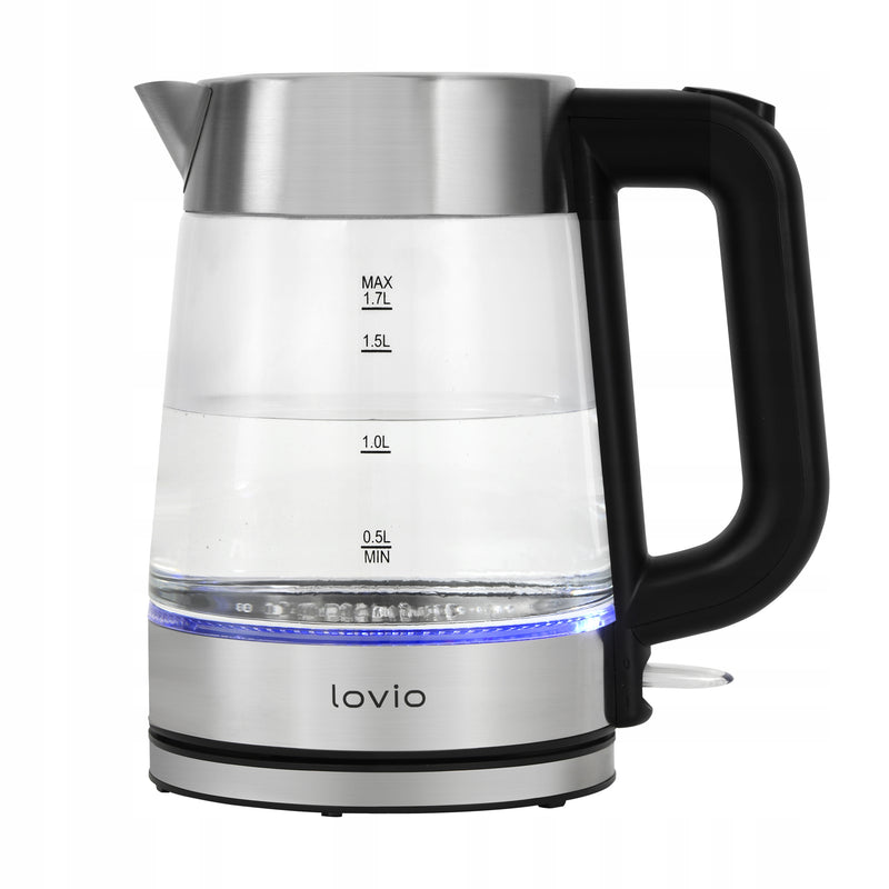 Stiklinis virdulys „Lovio LVGEK001“, 1,7 l