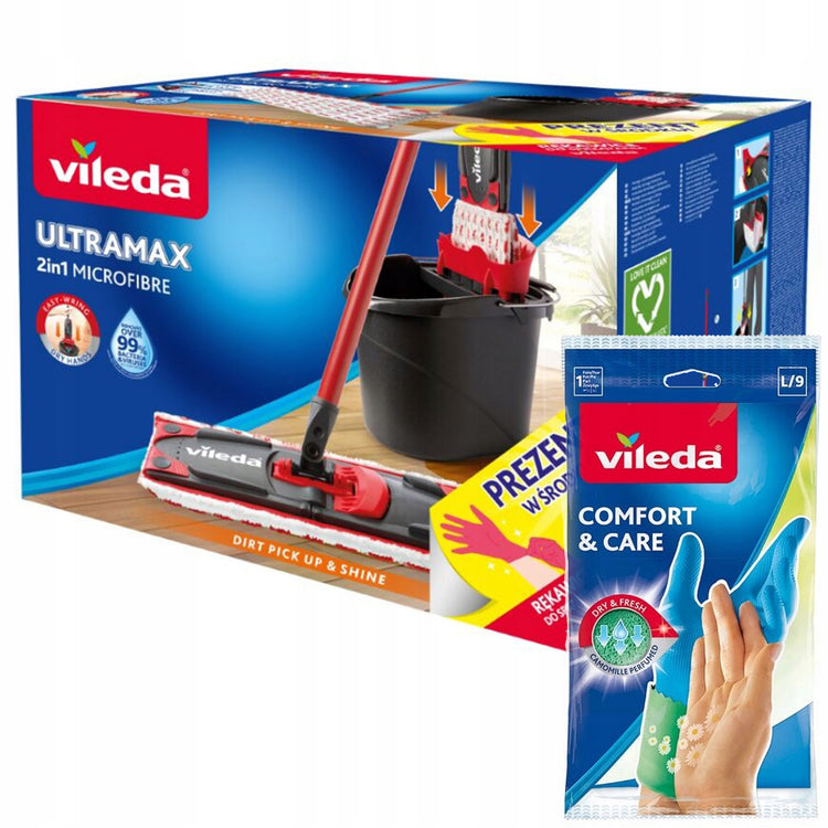 Grindų valymo rinkinys „Vileda Ultramax“, 2 viename – nuotrauka 13