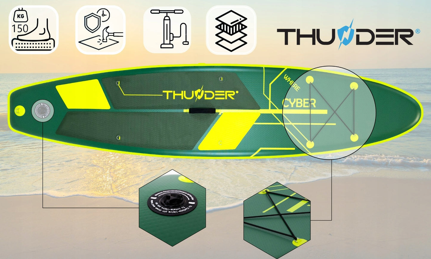 Irklentė su priedais Thunder CYBER SUP 320 cm