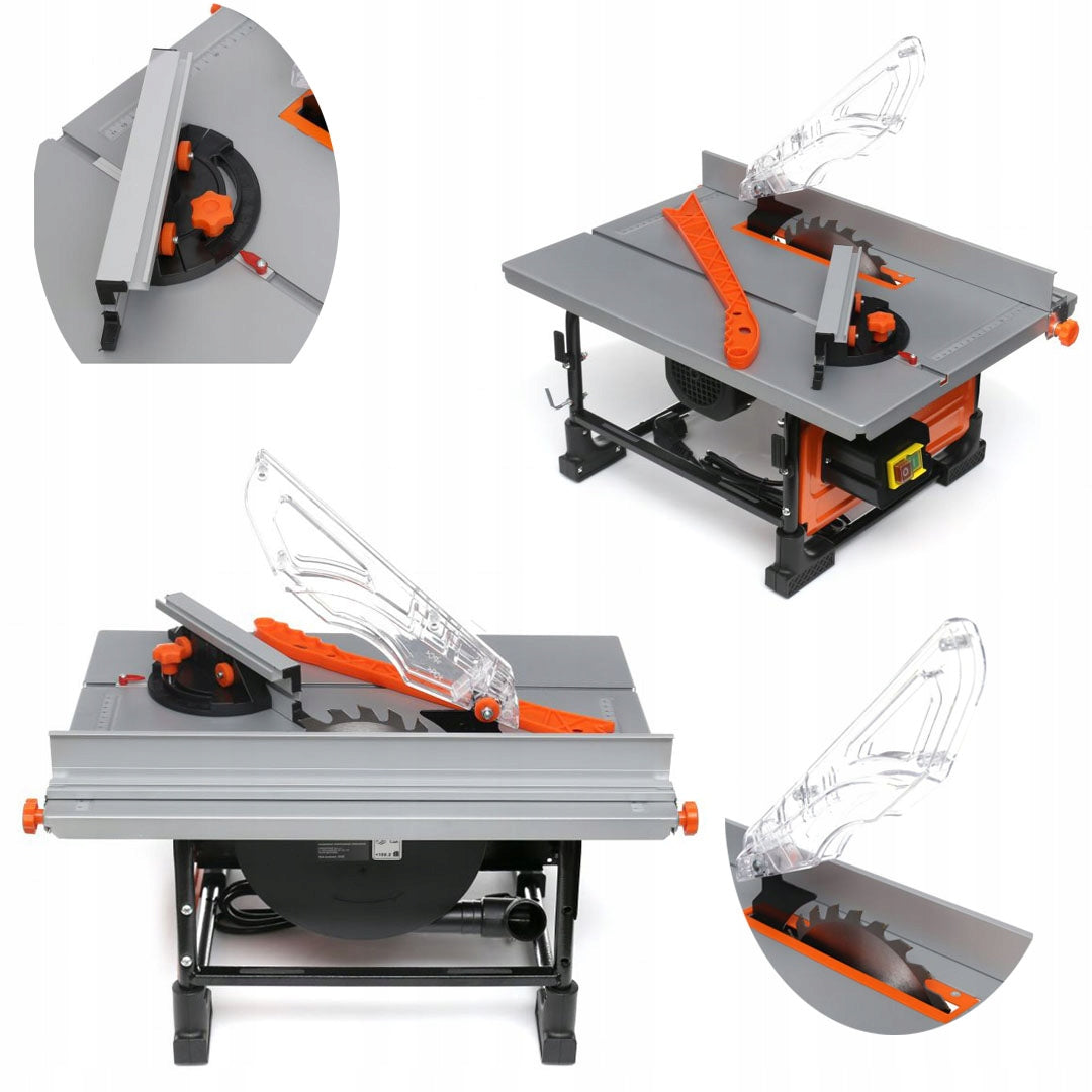 Stalinės medžio pjovimo staklės Kraft&Dele 1500W 16 mm 230V