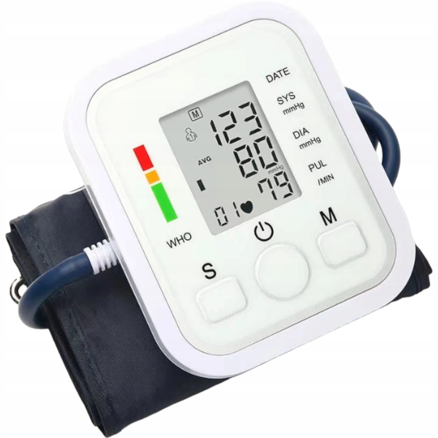 Elektroninis žastinis kraujospūdžio matuoklis BW-3205 su LCD ekranu ir matavimų atmintimi (22–32 cm)