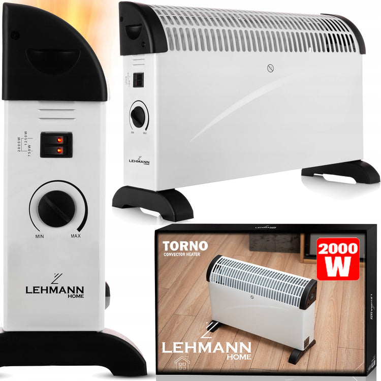 Konvektorinis šildytuvas „Lehmann Torno“, 2000 W