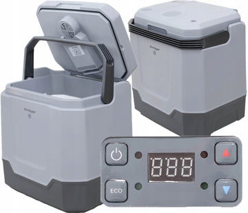 Automobilinis ir namų šaldytuvas MAX-35L su termostatu 12v/230v