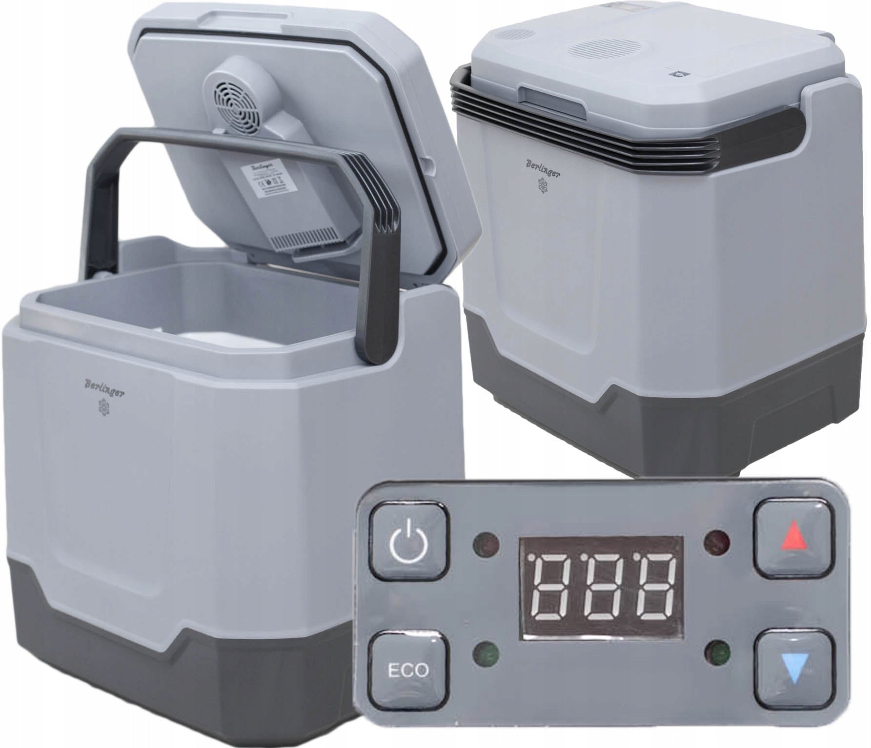 Automobilinis ir namų šaldytuvas MAX-35L su termostatu 12v/230v