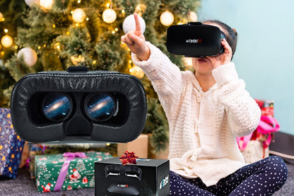 VR V6 PREMIUM 3D akiniai vaikams ir suaugusiems – pasinerkite į virtualų pasaulį!