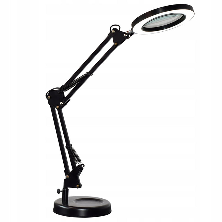 LED stalinis šviestuvas su lupa