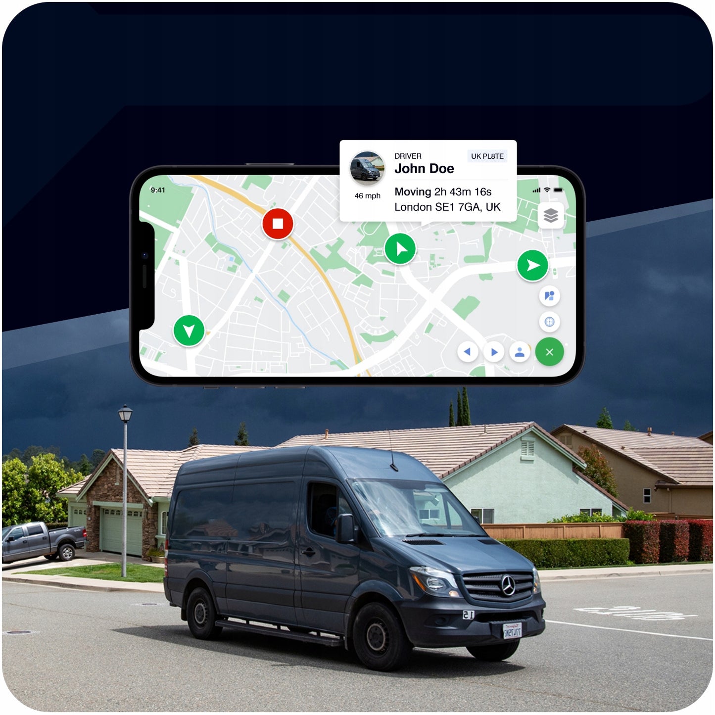 GPS seklys GEO TRACK automobiliams ir transporto priemonėms – sekimas per WWW ir telefoną