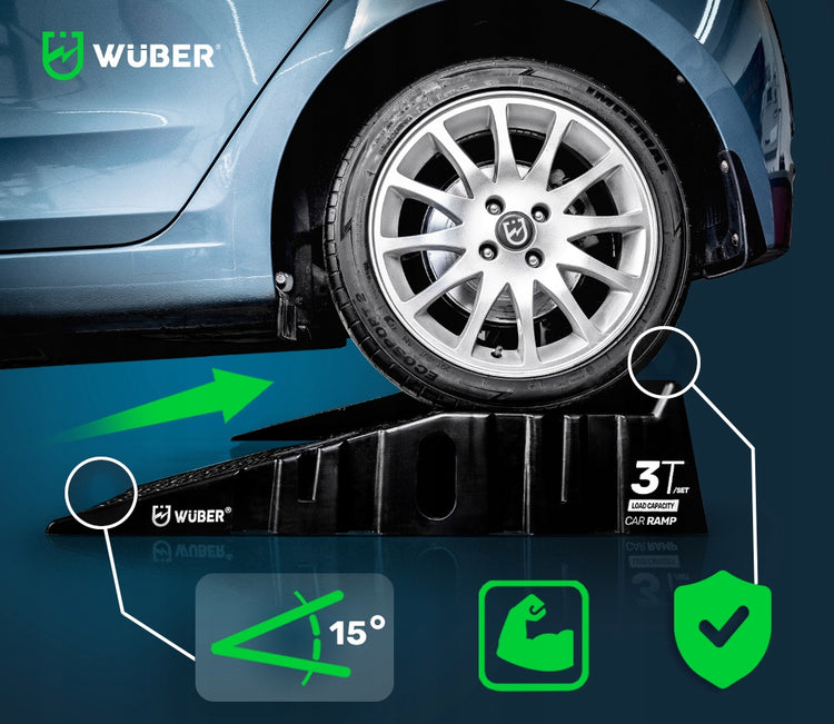 Automobilio rampos „Wuber“, 3 t, 2 vnt. – nuotrauka 6