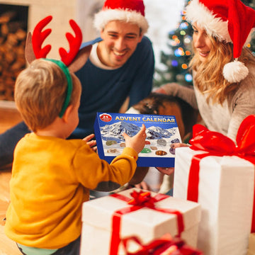 Advento kalendorius su brangakmeniais ir fosilijomis Pukamam 2025 – 24 dienos gamtos atradimų