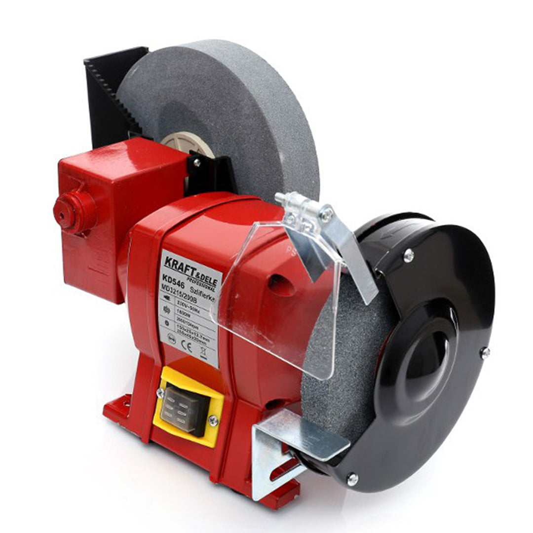 Daugiafunkcinis stalinis šlifuoklis 2x akmenys sausas/drėgnas 1800W 230V 2950RPM