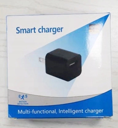 USB įkroviklis su paslėpta slapta kamera – mini stebėjimo prietaisas