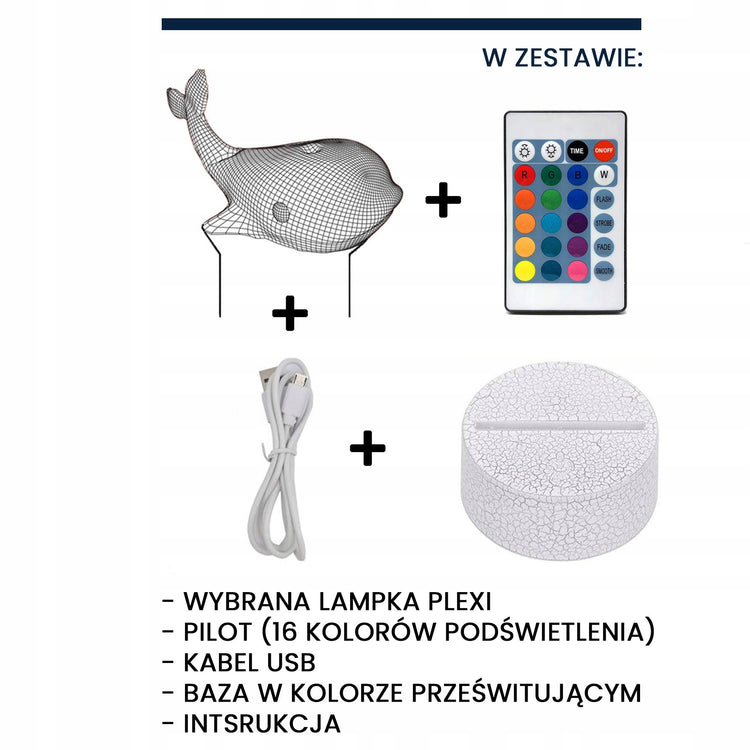 3D naktinė lempa „Galaktika“