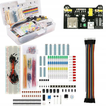 Arduino Uno R3 Starter Kit XXL – Elektronikos ir Programavimo Mokymosi Rinkinys su 370 Elementų